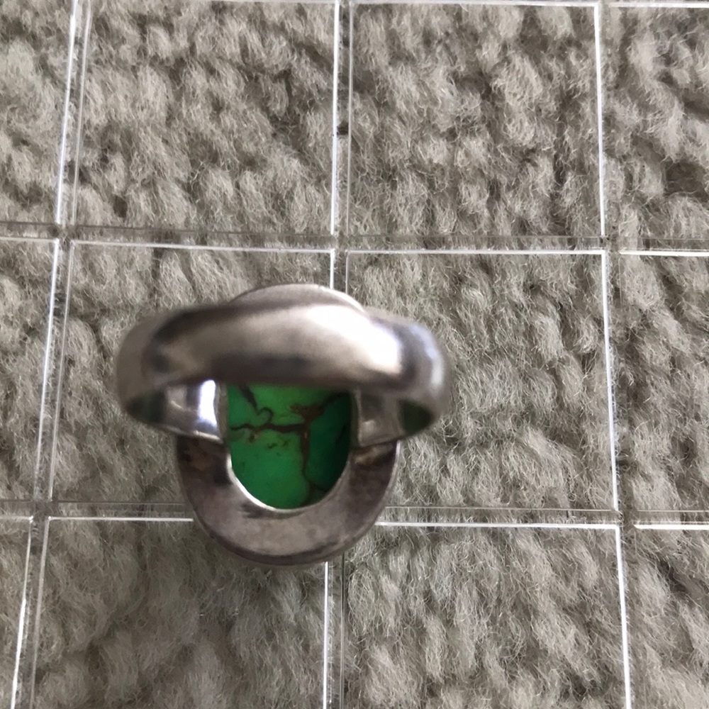 Genuine Natural Turquoise Ring - image 2